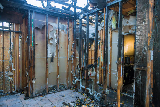 Professional Emergency Fire Cleanup technician working in Milford, PA
